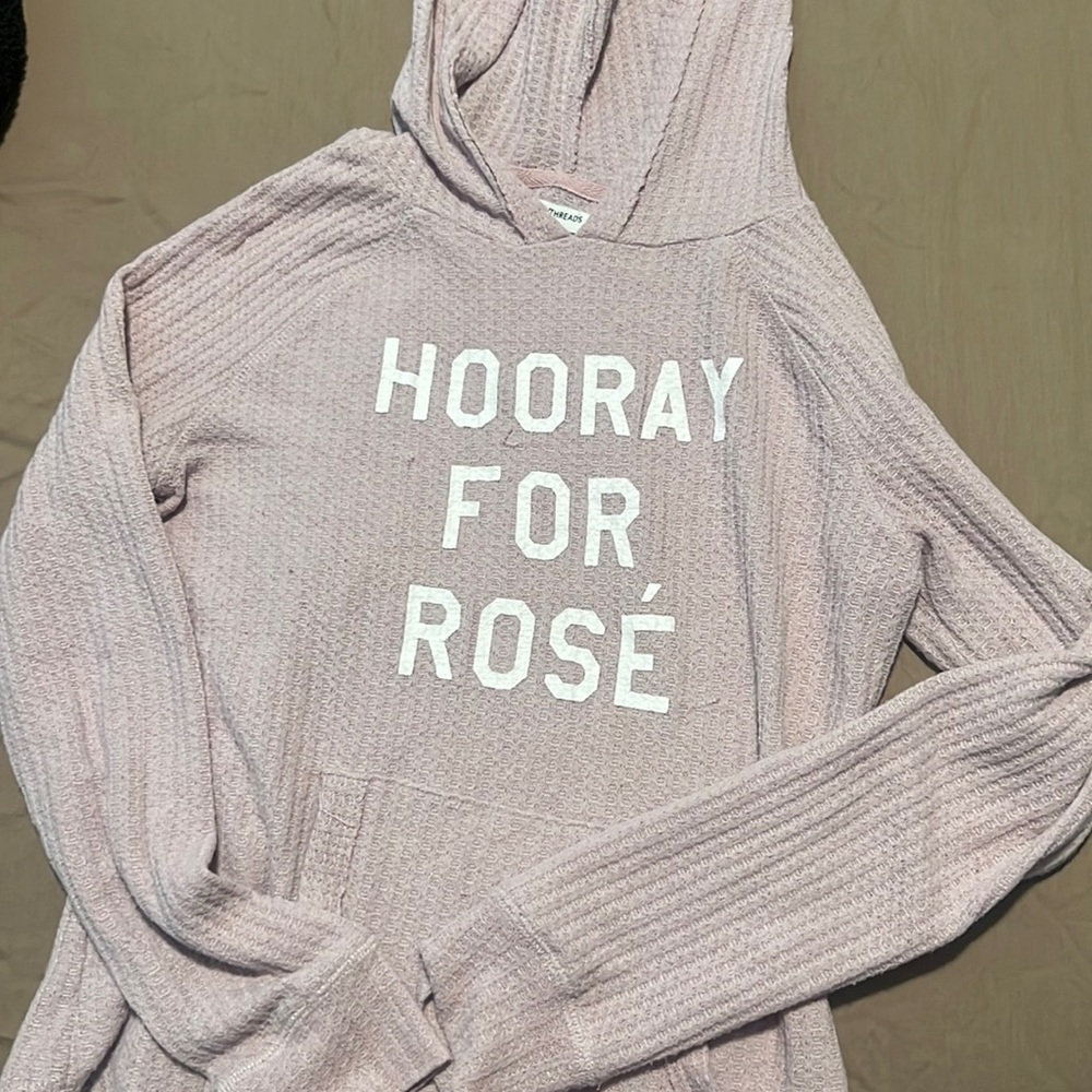 Soft pink mauve light weight pullover